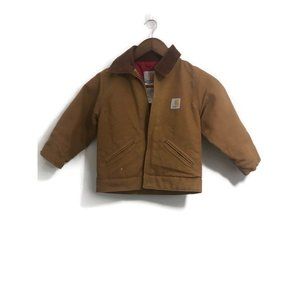Carhartt Kids Brown Coat size 4